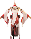 Genshin Impact Sexy Yae Miko Cosplay Kimono Dress for Girls