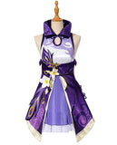 Genshin Impact Keqing cosplay dress