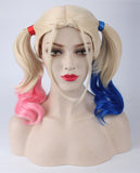 Suicide Squad Harley Quinn Cosplay Wig for Girls