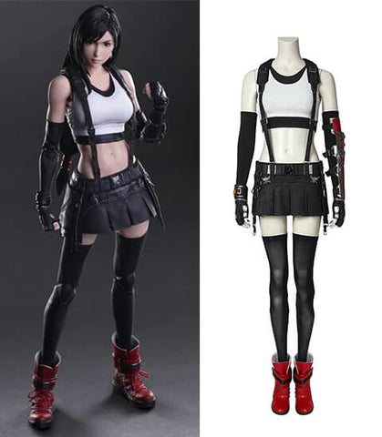 Final Fantasy 7 Remake Tifa cosplay costumes
