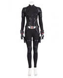 Avengers Endgame Black Widow Cosplay Battle Costume Halloween Bodysuit - Black