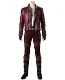 Guardians Of the Galaxy Cosplay Costume Star Lord Peter Quill Cosplay Outfit w/ Red Pants