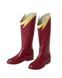 The Flash Season 4 DC Superhero Barry Allen Cosplay Shoes Men's Halloween Cosplay Boots