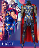 Thor 4: Love and Thunder Marvel Thor Cosplay Jumpsuit with Cape